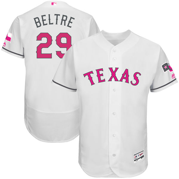 Men's Texas Rangers Flex Base Custom Jersey MLBC0149